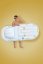 Șezlong gonflabil de vacanță croazieră, 228x108 cm