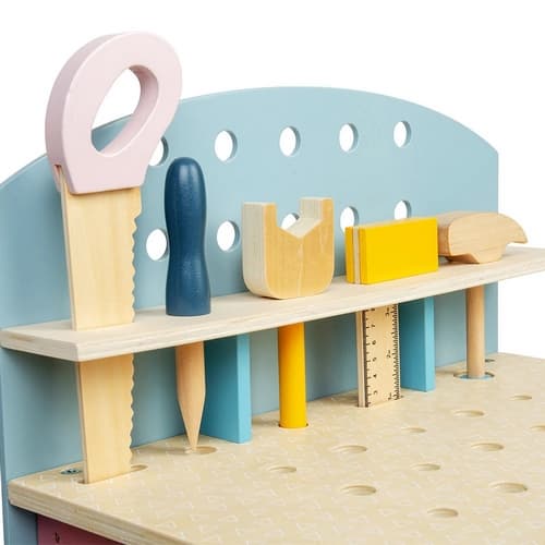 Stół warsztatowy z narzędziami dla dzieci Bigjigs Toys