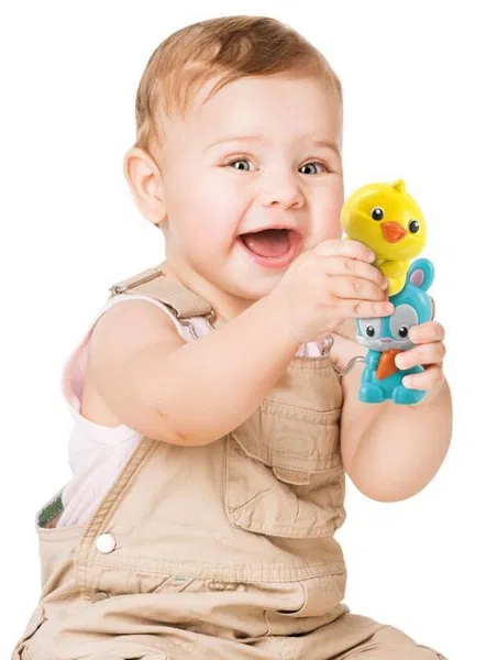 Clementoni Baby velká vláčkodráha farma