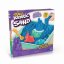 Kinetic sand krabice tekutého písku s podložkou modrá barva