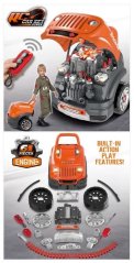 Atelier auto OFF-ROAD pentru copii, set mecanic auto pentru copii
