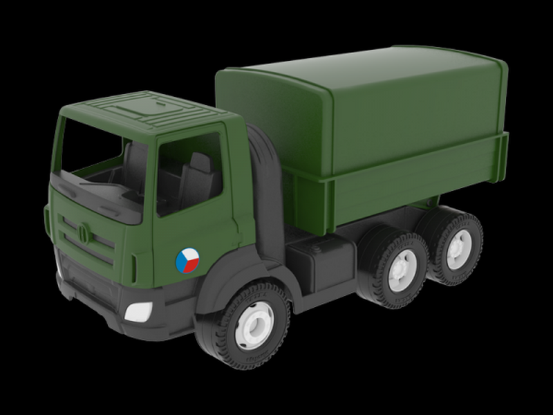 Auto Tatra 810 plastica 30cm kaki militare