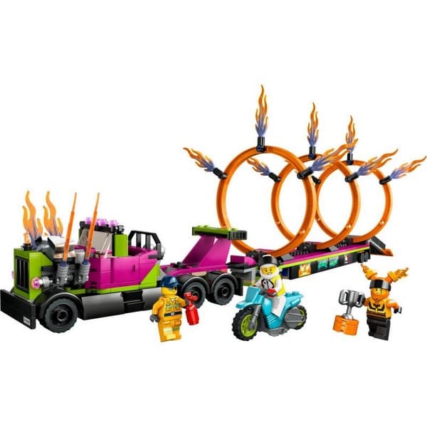 Lego® City 60357 Tractor cu inele de foc