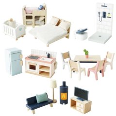 Le Toy Van Furniture Starter set complet de casă
