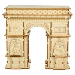 RoboTime Puzzle 3D de madera Arco del Triunfo