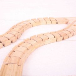 Bigjigs Rail Rail articulé 2 pièces