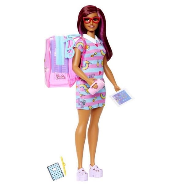 Barbie® BATOH/KABELKA S OBLEČKEM A DOPLŇKY