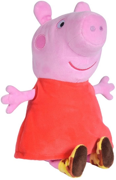 Peluche Peppa Pig avec son, 22 cm