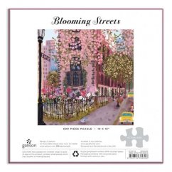 Galison Puzzle Blooming Streets 500 pièces