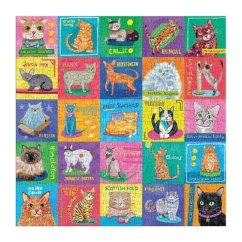 Mudpuppy Puzzle Portréty mačiek 500 dielikov