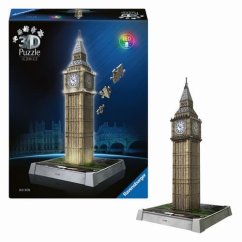 Iconics 3D puzzle Big Ben (Noční edice)
