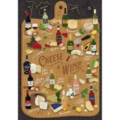 Ridley's Games Puzzle pro milovníky sýrů a vína 500 dílků