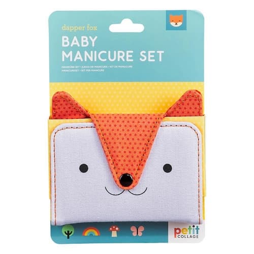 Petit Collage Manicure fox