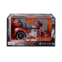 Maisto - H-D Trikes - 2021 CVO Tri Glide, metaliczny pomarańczowy, 1:12