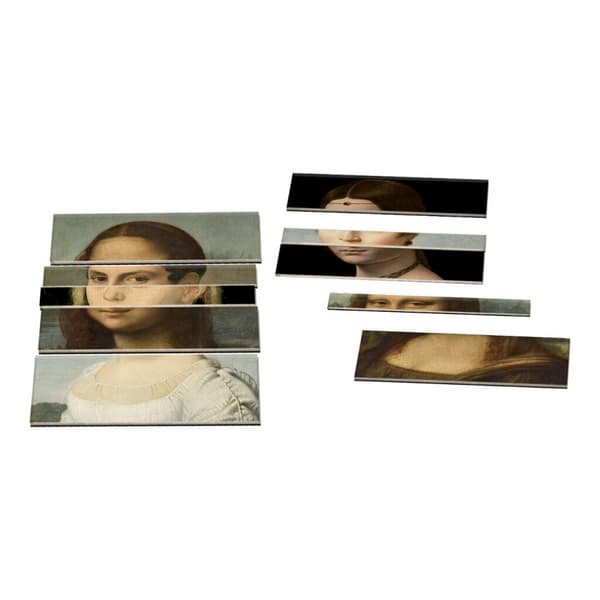 Vilac se divierte mezclando cinco retratos del Museo del Louvre