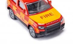 SIKU Blister - Land Rover Defender Pompieri