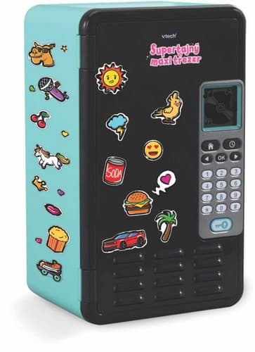 Vtech Supertajný maxi trezor CZ - černý