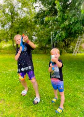 Vodní pistole se třemi tryskami SPORTO, 300ml