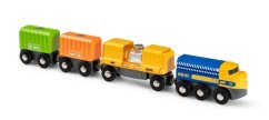 Brio: Pociąg towarowy z 3 wagonami