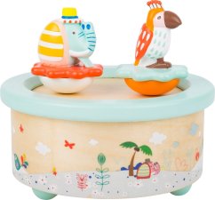 Small Foot Szafka muzyczna ze słoniem i papugą