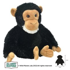Wild Planet - Peluche scimpanzé