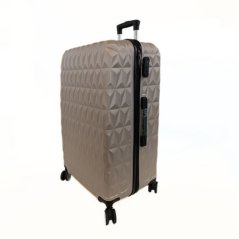 Bavy Cestovní kufr skořepinový 28" Diamond Gold beige