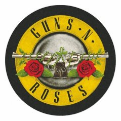 Tapis de table tournante, Guns and Roses