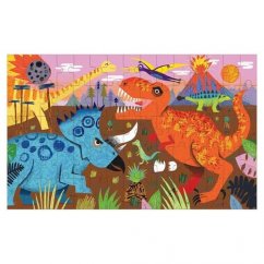 Mudpuppy Puzzle Dinosaures lenticulaires 75 pièces