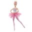 Barbie balerină magică luminoasă Barbie cu fustă roz
