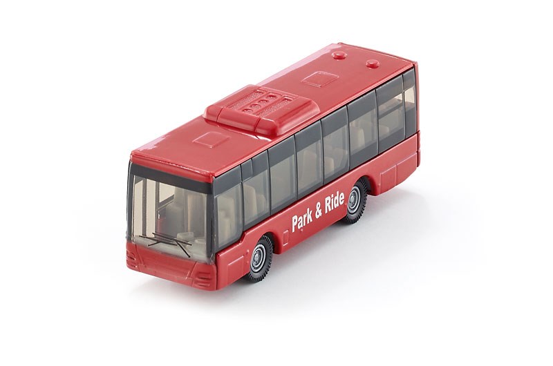 SIKU Blister 1021 - Autobuz urban roșu