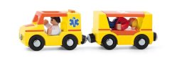 Wagony do torów kolejowych - Ambulans, 4 szt.