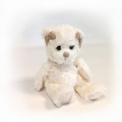 Bukowski CAROLINE biały miś z kokardą na głowie (18 cm)