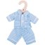 Bigjigs Toys Pyjama bleu pour poupée 28 cm