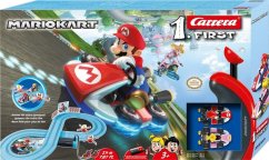 Autodráha Carrera First Mario Nintendo 2,4m plast +2 auta na bat. v krabici 50x30x7cm
