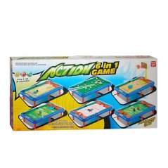 Mini joc de masă 6 în 1