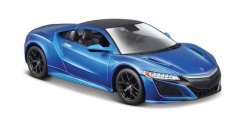 Maisto - Acura NSX 2017, bleu métallique, 1:24