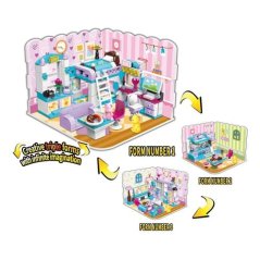 Qman Unlimited Ideas 4801 Chambre de fille 3en1