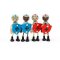 Bigjigs Toys Set de figurine din lemn pentru cavaleri medievali