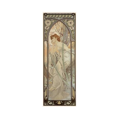 Alfons Mucha – Snění večera 75 panoramic Puzzle