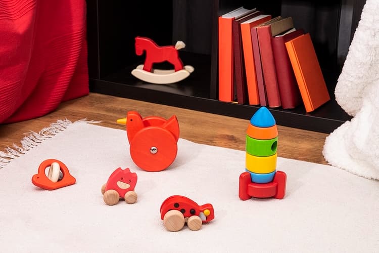 Bajo Kymácející se slepice - červená