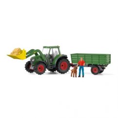 Schleich 42608 Tractor con remolque