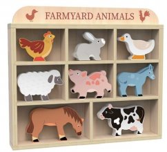 Set di animali da fattoria per bambini