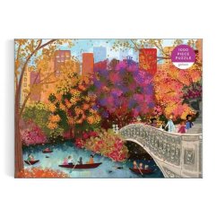 Puzzle Galison Toamna pe podul Bow Joy Laforme 1000 de piese