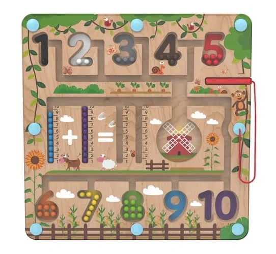 2Kids Toys Magnetická hrací deska Matematika