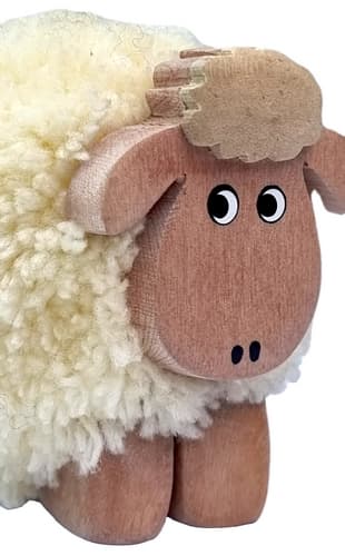 2Kids Toys Dřevěná figurka XL pompon Ovce