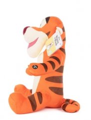 Tigre en peluche avec son moyen 31 cm