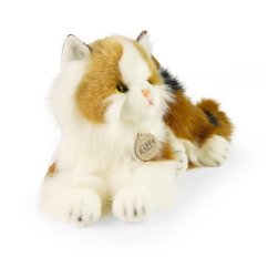 Rappa Plyšová mačka calico trojfarebná 30 cm ECO-FRIENDLY