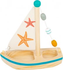 Mici picior de apă jucărie de jucărie de apă Sailboat Starfish