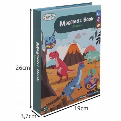 Magnetické puzzle dinosaurus