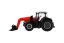 Traktor Bburago s nakladačem Fendt/New Holland/Massey Ferguson